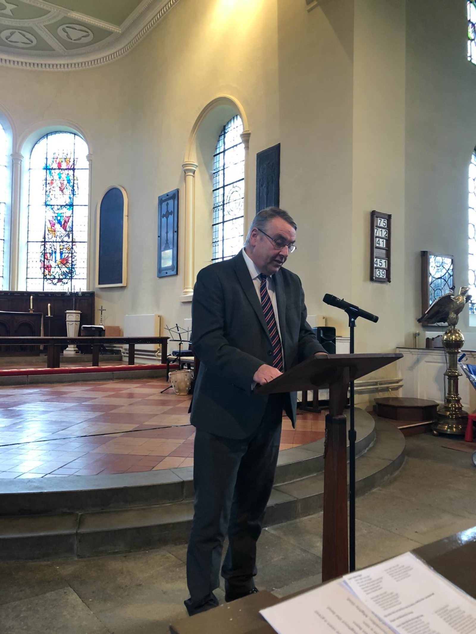 Carols at Christ Church - Alan Campbell MP for Tynemouth